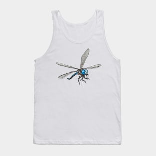 Blue-eyed Darner Dragonfly, Flying Tank Top